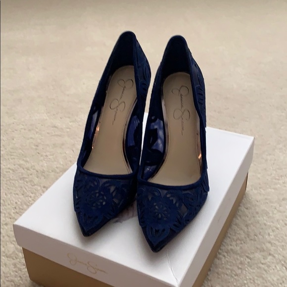 jessica simpson lace heels